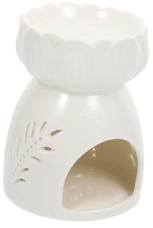 Yardenfun Bruciatore Di in Ceramica Porta Lumini Profumati Bruciatore Di Per Studio e Camera Da Letto Portaincensiere Da Tavolo