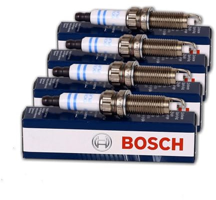 4xBOSCH Zündkerzen 0 242 236 633 | 4x 0 242 236 633 passend für KA Mondeo 4 Fiesta 5 Focus 2 3