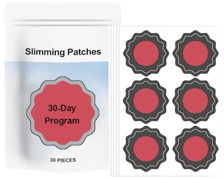 30 Stück Abnehmpflaster, Metabalance Patch, Abnehmen Schnell Fettverbrenner, 2026 SlimmingPatchs, Diskret Hautfreundlich für Stoffwechselgleichgewicht, Sanfte Beruhigung für Alle Körpertypen