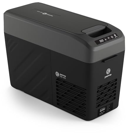 peme Glaciere Electrique Compression Glacière Électrique Frigo Voiture Portable Camping Mini Réfrigérateur Petit Car Camion 24v 12v 220v 240v 14,6l Boîte Refroidissement Mobile Voyages - Quest 14