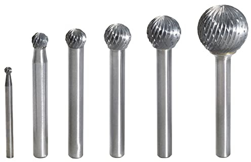 KS Tools 515.3286 HM Kugel-Frässtift Form D, 16mm