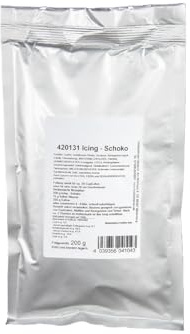 Hobbybäcker Icing-Schoko (200 g), Schokoladiges Frosting zum Füllen, Aufdressieren und Dekorieren von Cupcakes uvm.