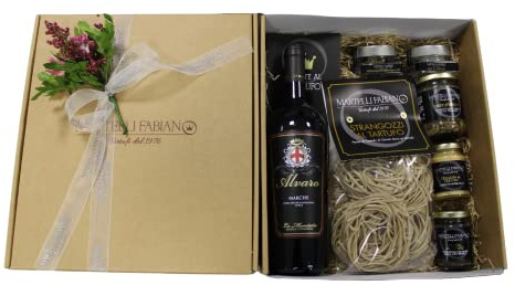 Cesti Pasquali a base di Tartufo - Idea Confezione Regalo REA - Cesto Pasquale Gastronomico - Pacco Pasqua con Prodotti Tipici Artigianali - Truffle Gift Idea