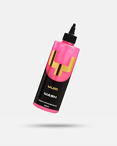 YumCars Car Wash Shampoo pH neutral formula | Ultra Safe & Slick | Streak Free Mega Foam | 500ml
