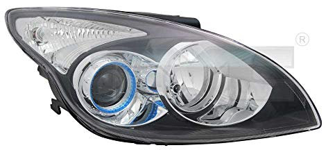 Scheinwerfer Hauptscheinwerfer Frontscheinwerfer rechts Schwarz H1/H7 für Modell i30 (FD) Baujahr: 04/2009-05/2012