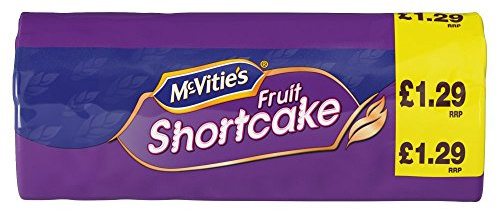 McVities Galletas de pastel de frutas, paquete de 12 x 200 g