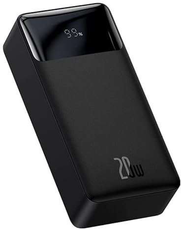 KINGDUO 30000Mah 20W PD Power Bank Digital Pantalla Qc3.0 Fcp AFC Carga Rápida Externa Batería Suministro - 30000 Mah