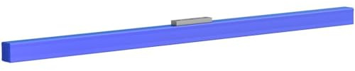 Bon Blue Kangaroo™ Combo Walking Screed – 6 ft. Heavy-Duty Aluminum Dual-Edge Concrete Screed for Leveling, Floating, and Finishing Precision Flatwork (Handle Sold Separately)