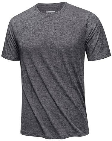 KEFITEVD Sportshirt Kurzarm Herren Funktionsshirt Sommer Laufshirt Leichte | Activewear,Leichtes,Atmungsaktives,Schnelltrocknend,Short Sleeve,Polyester,Sport.Sommer,Fitness,Funktions,Leichtes