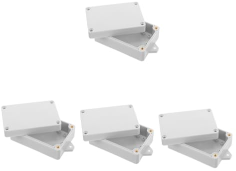 Operitacx Box Box Weatherproof Junction Box Outdoor Plastic Electrical Box for Easy Installation Lightweight Design for LED Tunnel Lights and Road Landscape Lighting