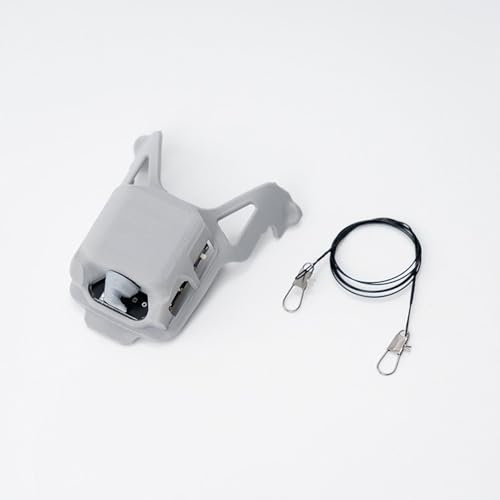 SZZCNOX Sistema di carico utile Airdrop per accessori drone DJI Air 3S, dispositivo di rilascio di trasporto, anello nuziale e lanciatore di regali con esca da pesca per consegna e salvataggio Airdrop