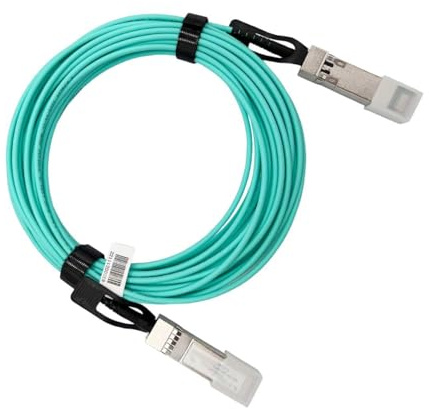 synfarin - Câble optique actif SFP+ 10G de 15 m, fibre optique multimode OM3, SFP+ vers SFP+, compatible avec Cisco SFP-10G-AOC, Ubiquiti UniFi, microtique, Netgear