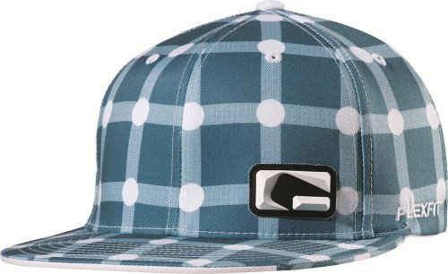 Globe Herren Flexfit Cap Futuramic Flat Brim, Blue, one Size, gb71019007_