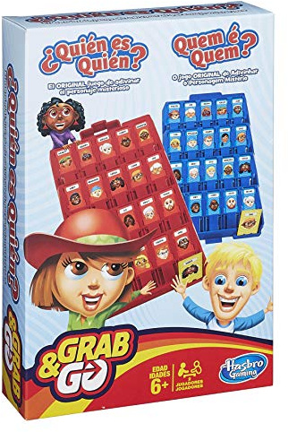 Hasbro B1204103 - Reisespiel Guess Who, spanische Version