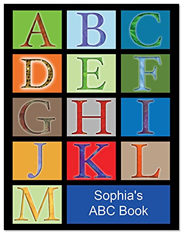 Personalized Children’s ABC Book – Customize with Your Child’s Name, Hair Color, Gender, and More | Educational Alphabet Learning for Kids