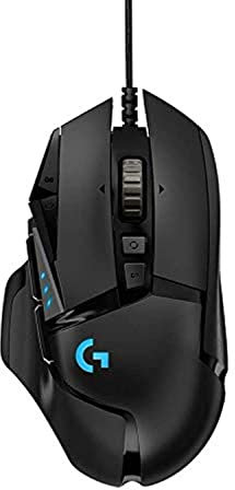 Logitech G502 Gaming Mouse Hero haute performance avec 16 K Sensor – personnalisée d'éclairage