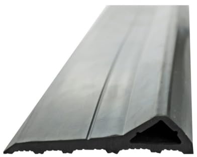 Hörmann 4015951 Seuil de tempête (joint de porte de garage, joint pour porte de garage, noir, 3 m, kit contre le vent et l'eau)