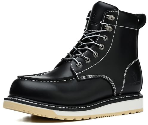 SL-Saint Botas clásicas con puntera de mocasín suave e impermeable hechas a mano con tacos Goodyear 6''