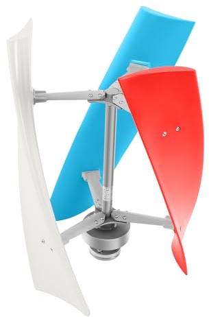 Windgenerator, Vertikale Achse Windkraft, windkraftanlage, Turbine Generator Controller Home Windmühle Kit 400W 24V für Boote, Pavillons, Hütten