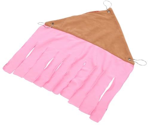 INOOMP Hängematte Für Meerschweinchen Atmungsaktiv Und Komfortabel Aus Hochwertiger Baumwolle Einfach Käfigecke Zu Befestigen Als Versteck Und Spielplatz Für Kleine Haustiere