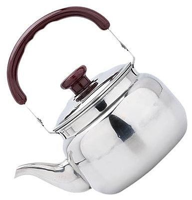 LeGDOr Fornello da Campeggio Portatile Bollitore Bollitore per l'acqua Caffettiera per Uso Domestico Forno Elettrico Teiera Manico Teiera in Metallo Vintage in Acciaio Inossidabile