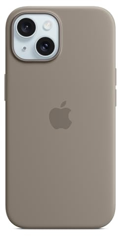 Apple iPhone 15 Silikon Case mit MagSafe – Tonbraun ​​​​​​​