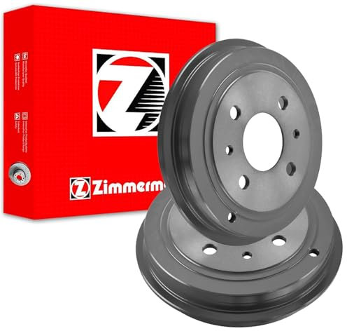 2X Zimmermann 180mm Bremstrommeln hinten passend für 500 Brava BRAVO Panda