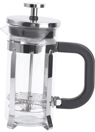 COLLBATH Caffettiera in Acciaio Inox 304 Caffettiera A Stantuffo Da 350 Ml Riutilizzabile Per Caffè Sfuso O Gourmet