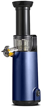 CAFIEDR Compact Slow Juicer Cold Press, Portable Small Masticating Juicer Machines Vegetable And Fruit, Higher Juice Yield,120W Motor, Reverse Function