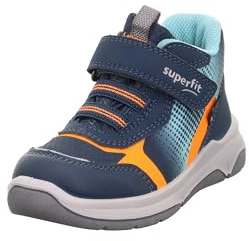 Superfit Jungen Cooper Sneaker Gore-tex 1-006413 Stiefel, BLAU/ORANGE 8000, UK Child 9.5
