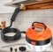Balai Vapeur, 2500W Nettoyeur Vapeur à Main avec 6 vitesses réglables et 3 types de têtes pour le nettoyage à domicile de la cuisine, des textiles, des éclaboussures, des carreaux, de la voiture et de