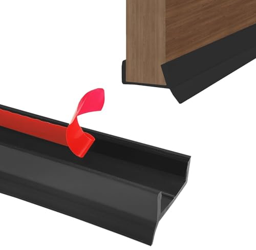 Plinthe de cuisine, joint d'étanchéité de 2 m, profilé de plinthe, autocollant pour bord de porte de 15/16/17/18 mm d'épaisseur de bois, plinthe de cuisine, en caoutchouc de silicone avec lèvre