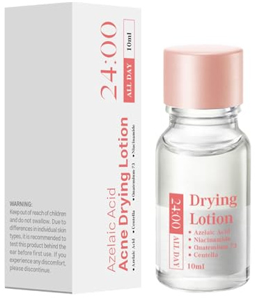 Lozione Asciugante Per Brufoli – 2.48 Inches Cura Viso Ad Azione Rapida | 10 Ml Crema Idratante Lozione Lenitiva Anti-Brufoli – Riduce Le Imperfezioni Durante La Notte Per Donne, Adolescenti E Ragazze