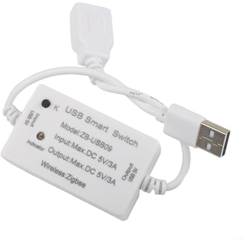 Autilyshop Controlador USB Módulo de interruptor inteligente con soporte de control de voz, modos de bloqueo automático para bricolaje, automatización del hogar inteligente, no requiere cableado