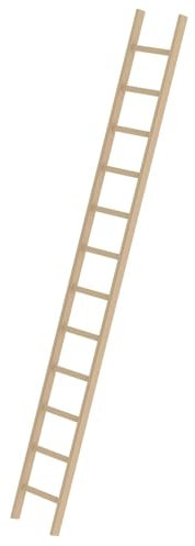 Holz - Anlegeleiter 12 Sprossen ca. 3,60mtr