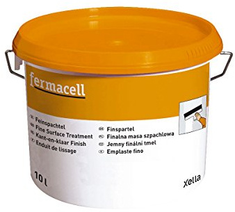 Fermacell Feinspachtel 10 Liter weiß, Paste, Bauwerkstoff, Spachtel, für Holzwerkstoff und Keramik, wasserfest