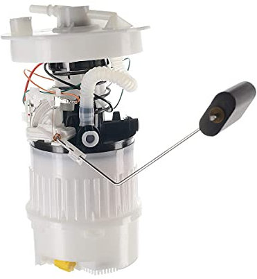 Frankberg Kraftstoffpumpe Benzinpumpe Kraftstoff-Fördereinheit Modul Satz 4-Polig Kompatibel mit C-Max DM2 Focus II DA DP HCP Focus II Cabriolet Replace# 1602781