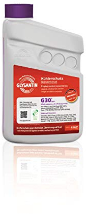 G30 Kühlerschutzmittel Konzentrat, Silikatfreies Premium-Kühlerschutzmittel, 1 Liter