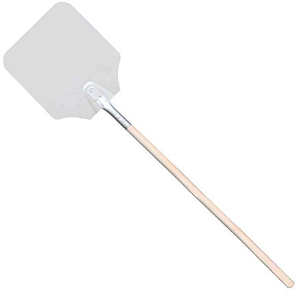 Schneider Pizzaschaufel Aluminium mit Holzgriff 40 x 45 x 132 cm
