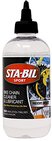 STA-BIL SPORT Bike Chain Cleaner & Lubricant - Prevents Rust on Chains, Cables, and Derailleurs, Premium Lubricant, Easy to Apply, Preserves Bike Chains, 8oz (22406)