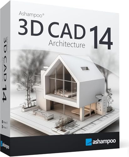 3D CAD 12 Architecture 2D / 3D Architektur für Hausplaner, Grundrisse, Wohnungen für Windows 11, 10, 8., 7