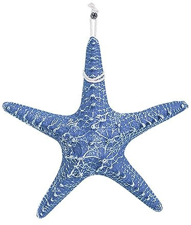 CHUYIX Seestern Deko 22cm Seestern Starfish Kunstharz Maritime Micro Landschaft Aquarium Ornament Hochzeit Deko Mediterrane Stil Hängedeko Basteln Seestern Hochzeit Home Decor 1Pcs