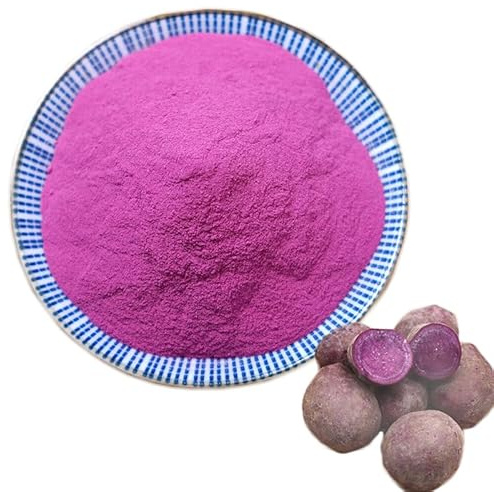 Patate Douce Violette Thé aux Herbes Chine Original Thé Parfumé Bon Thé Organique Thé aux Fleurs Aliments Verts sans Additifs Thé aux Herbes (250g)