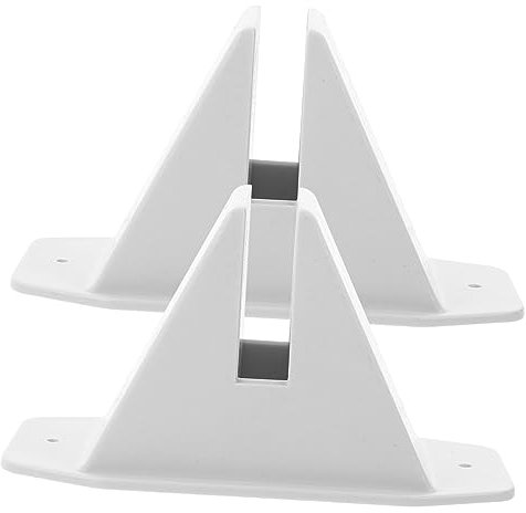 CIMAXIC 2stücke Gartenzaun Ständer Mit Großer Basis Langlebige Halterung Für Sichtschutz Und Dekorative Zäune Im Garten Robust Und Windresistent Einfache