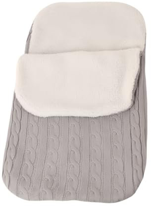 Danolt Schlafsack 0-6 Monate, Winter Pucksack, Decke für Neugeborene, Erstausstattung
