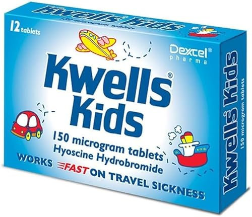 Prevents Nausea Children's Travel Sickness Chewable Tablets - 12 Tablets