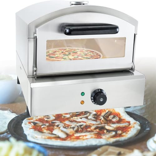 Pizza Oven Outdoor Gas Pizza Oven 12 Multi-Function Pizza Oven, Portable Pizza Maker Oven Grill for Outside,110V