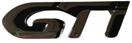 Gisltv Voiture Emblème Badge Sticker, pour Peugeot 307 206 308 GTI Résistant à la poussière et Durable Auto Décoration Insigne Autocollant,A