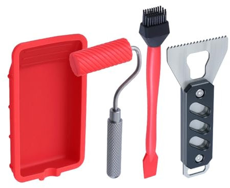 Glues Spreader Film Wallpapers Notched Applicator Aluminum Scraping Plate Handheld Glues Spreader Glues Applicator