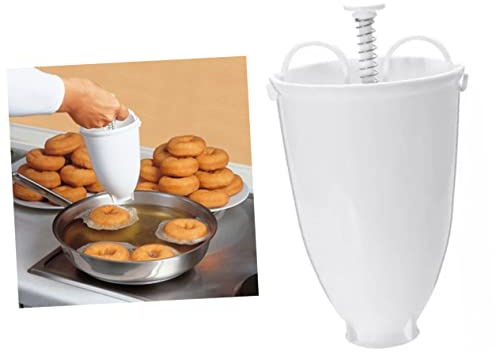 Zerodeko 1pezzi Stampo Per Ciambelline in Plastica Macchina Per Ciambelle Fritte Stampo Per Ciambelle Facile Da Usare
